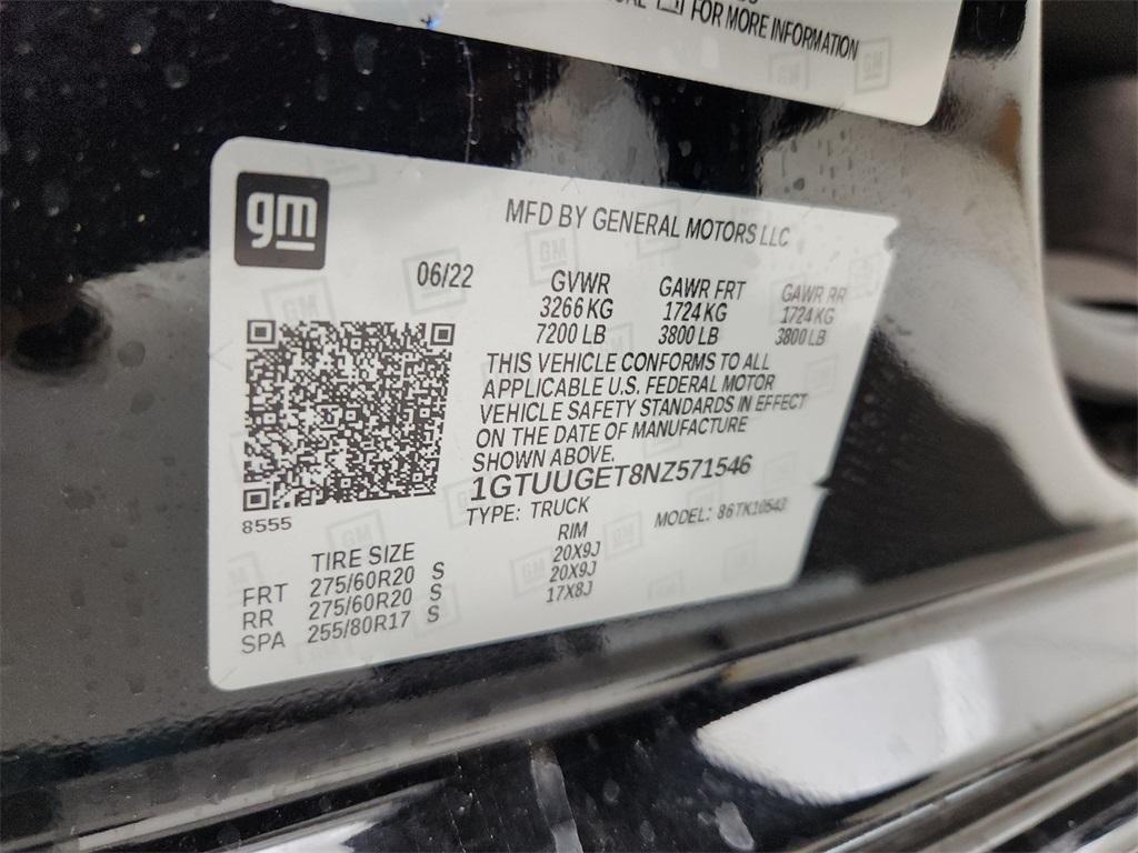 used 2022 GMC Sierra 1500 car, priced at $51,992