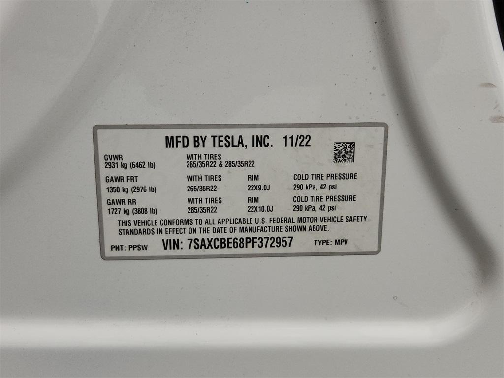 used 2023 Tesla Model X car, priced at $67,993