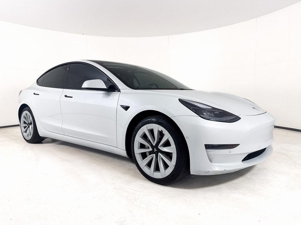 used 2021 Tesla Model 3 car, priced at $19,586