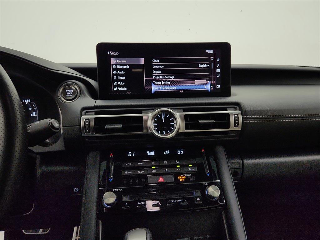 used 2022 Lexus IS 350 car, priced at $44,591