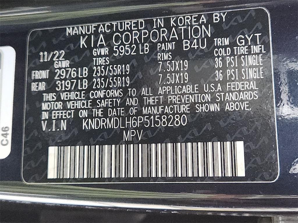 used 2023 Kia Sorento Plug-In Hybrid car, priced at $30,997