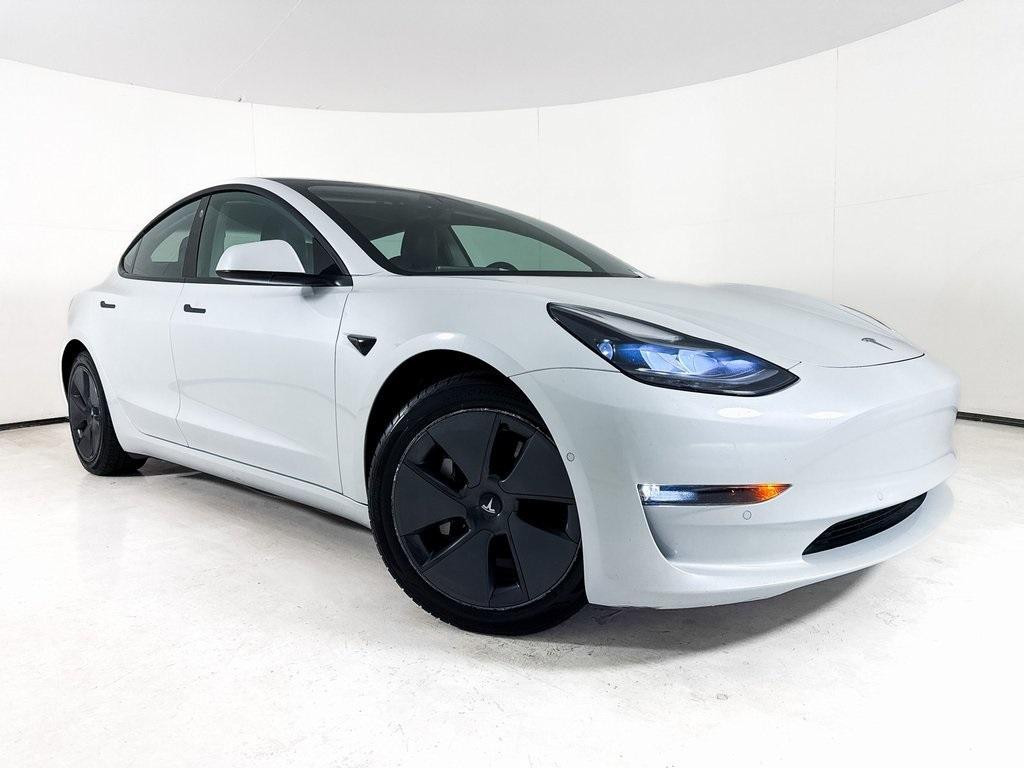 used 2022 Tesla Model 3 car, priced at $25,782