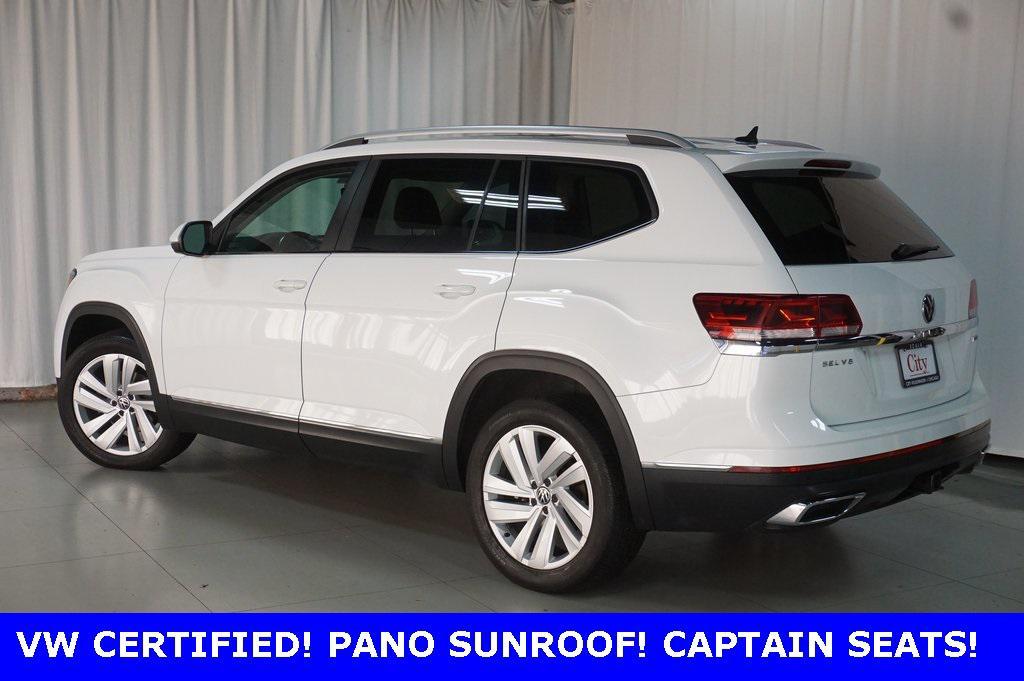 used 2021 Volkswagen Atlas car, priced at $29,490