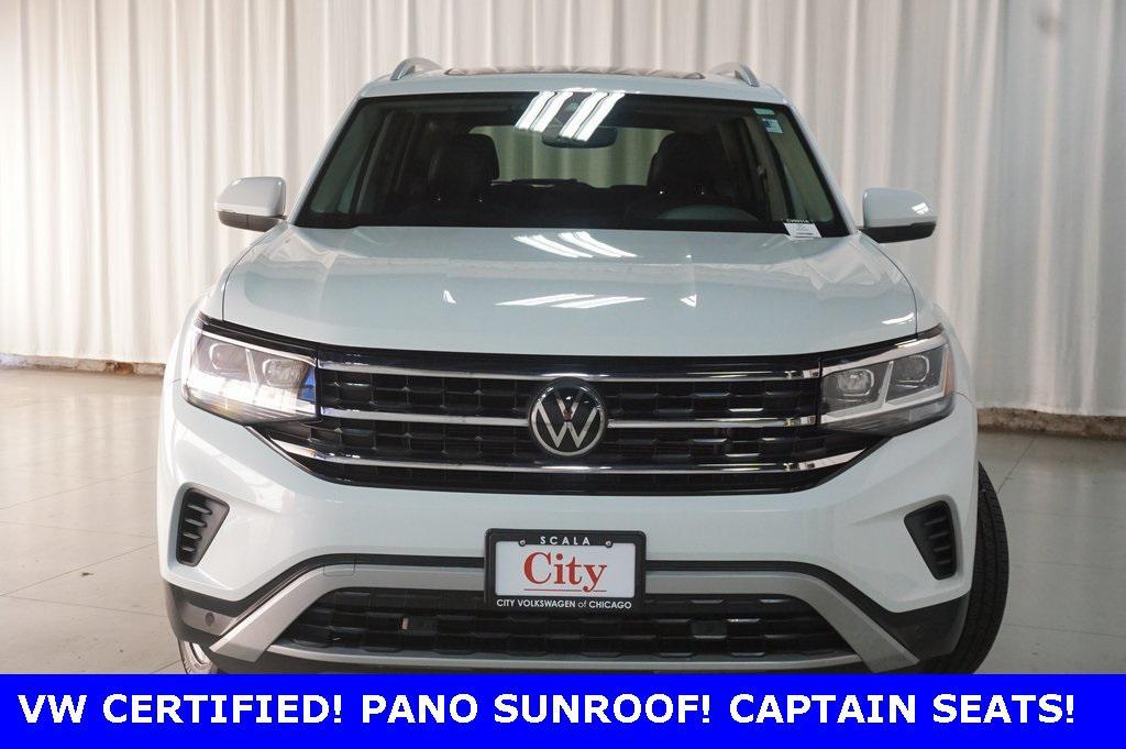 used 2021 Volkswagen Atlas car, priced at $29,490