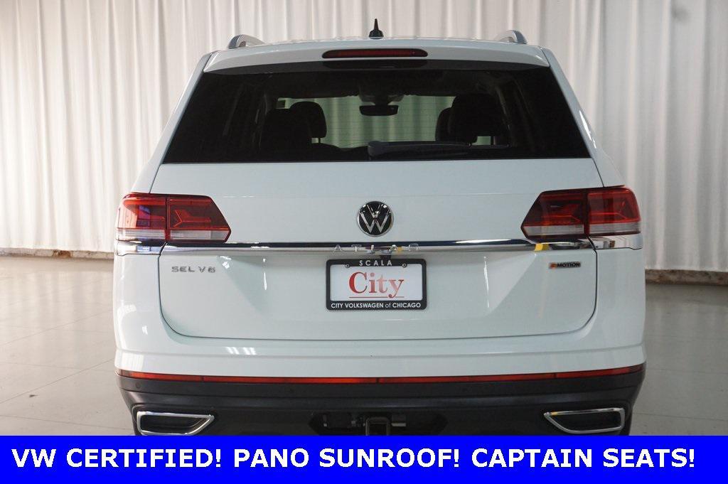 used 2021 Volkswagen Atlas car, priced at $29,490