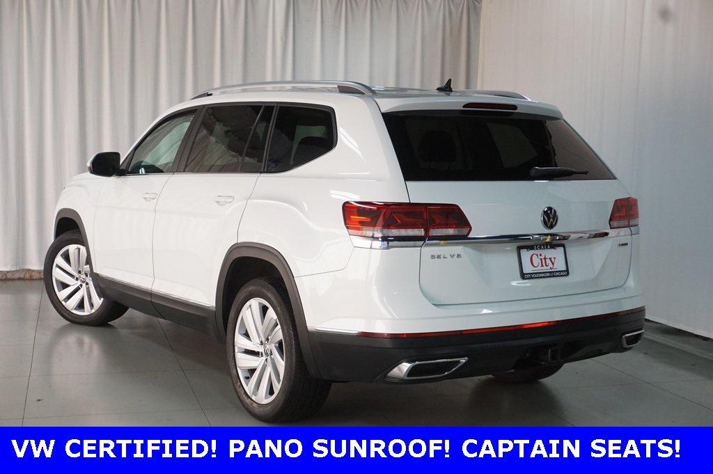 used 2021 Volkswagen Atlas car, priced at $29,490
