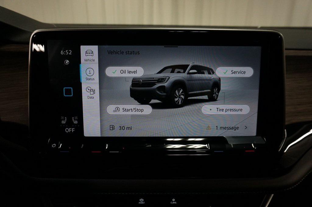 new 2025 Volkswagen Atlas car, priced at $44,072