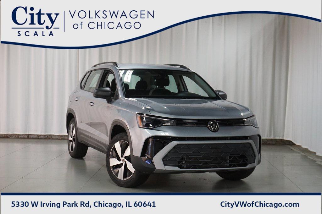 new 2025 Volkswagen Taos car, priced at $27,800