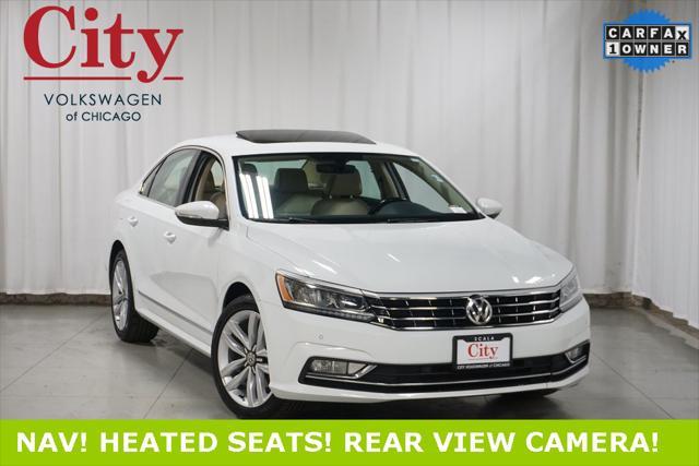 used 2017 Volkswagen Passat car, priced at $15,300