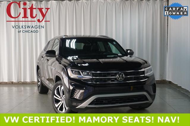 used 2022 Volkswagen Atlas Cross Sport car, priced at $32,293