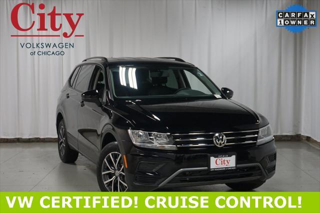 used 2021 Volkswagen Tiguan car, priced at $20,490