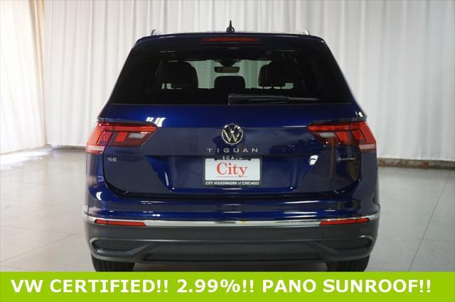 used 2022 Volkswagen Tiguan car, priced at $24,731