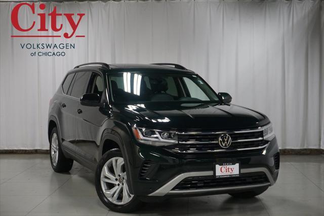 used 2021 Volkswagen Atlas car, priced at $27,700