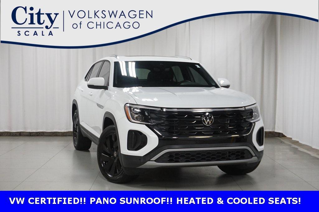 used 2025 Volkswagen Atlas Cross Sport car, priced at $36,990