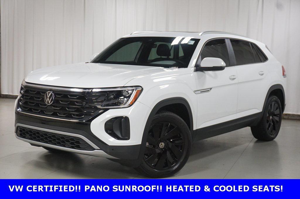used 2025 Volkswagen Atlas Cross Sport car, priced at $36,990