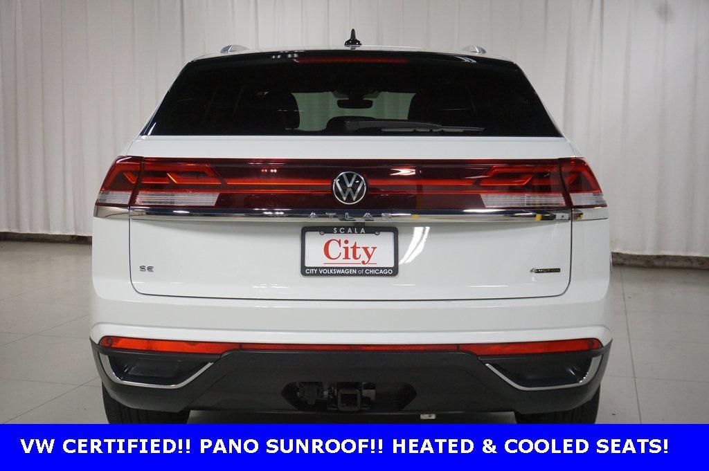 used 2025 Volkswagen Atlas Cross Sport car, priced at $36,990
