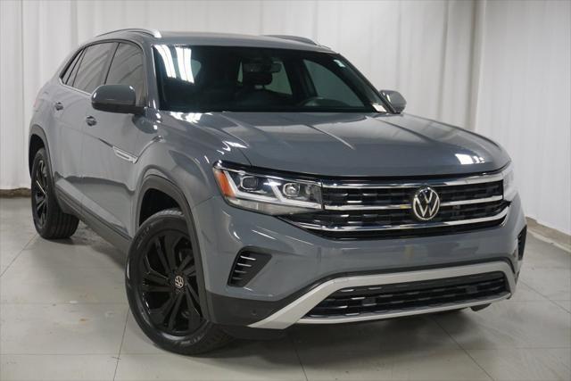 used 2022 Volkswagen Atlas Cross Sport car, priced at $27,890