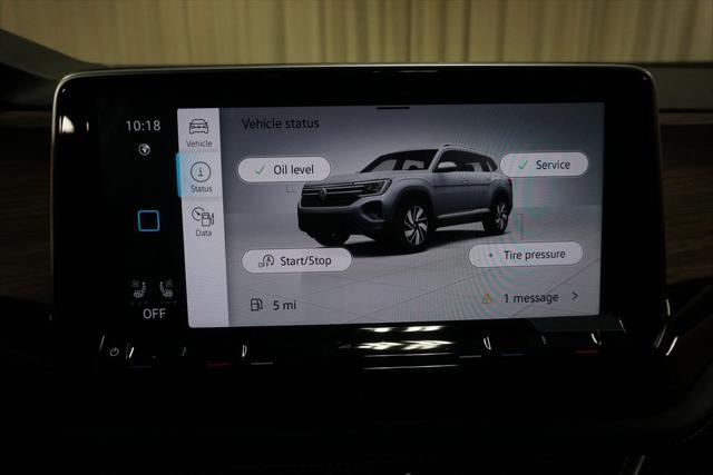 new 2025 Volkswagen Atlas car, priced at $50,684