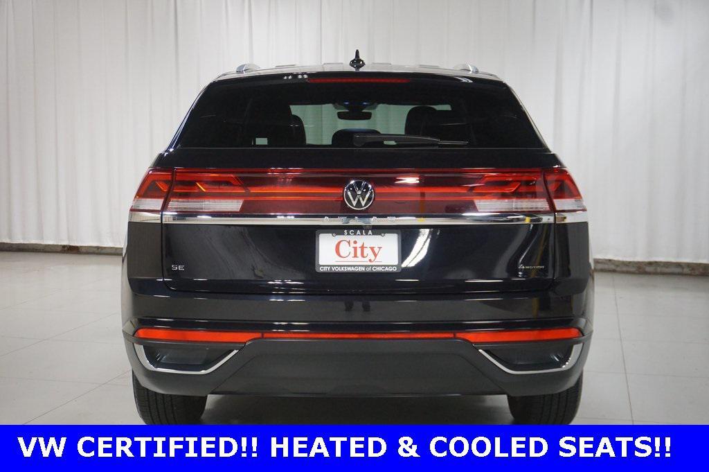 used 2024 Volkswagen Atlas Cross Sport car, priced at $29,490
