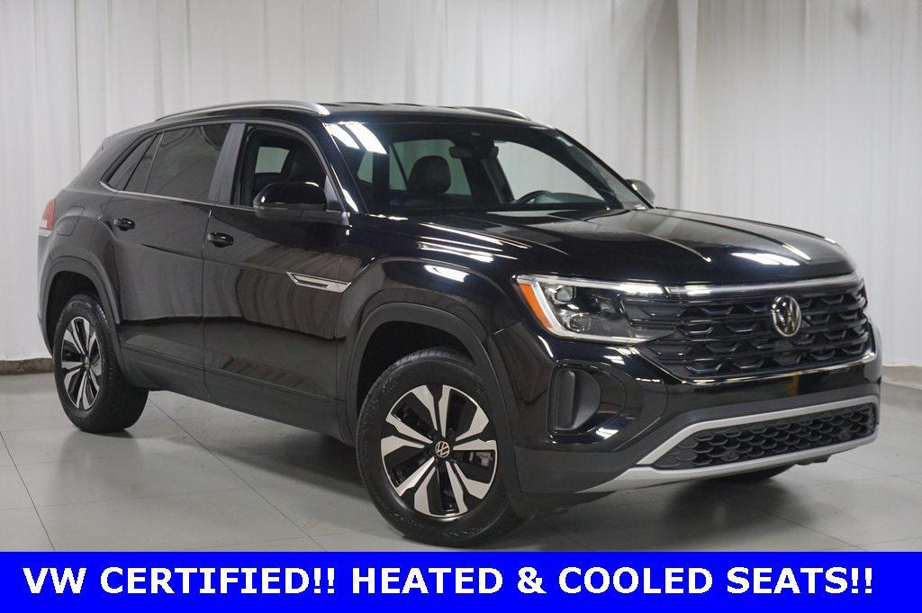 used 2024 Volkswagen Atlas Cross Sport car, priced at $29,490