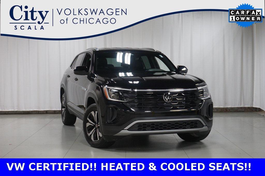 used 2024 Volkswagen Atlas Cross Sport car, priced at $29,490