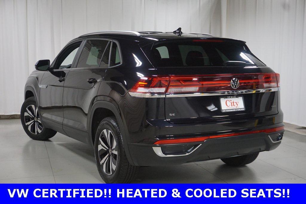 used 2024 Volkswagen Atlas Cross Sport car, priced at $29,490