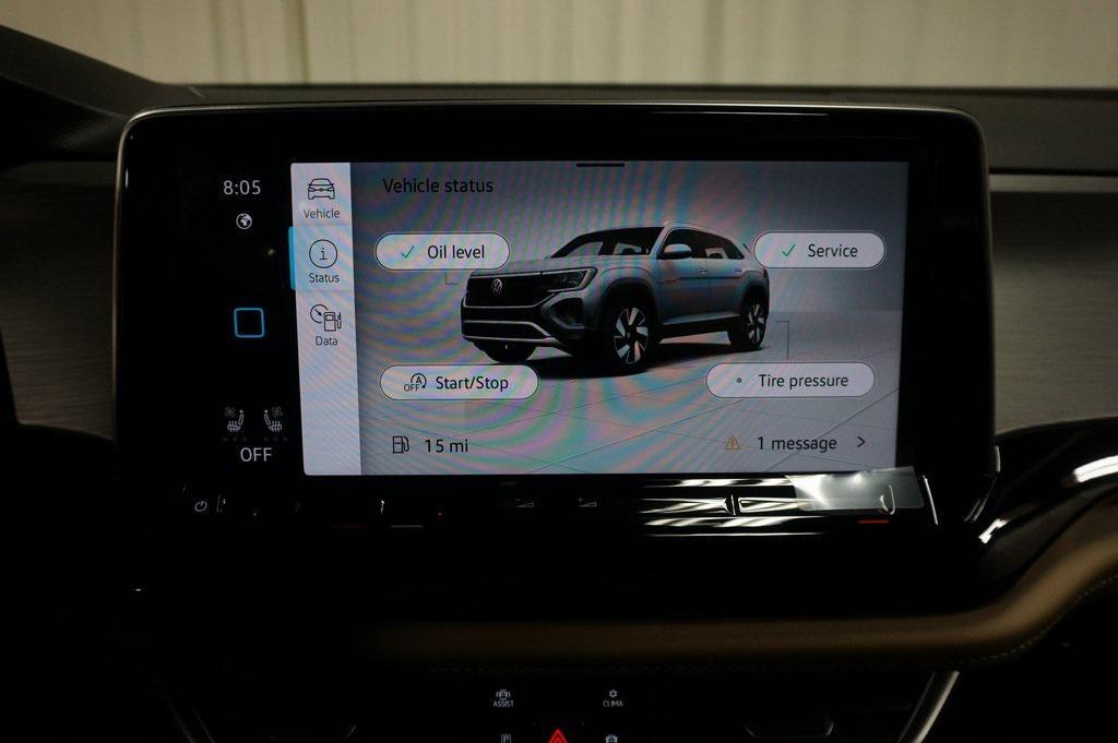 new 2025 Volkswagen Atlas Cross Sport car, priced at $42,110