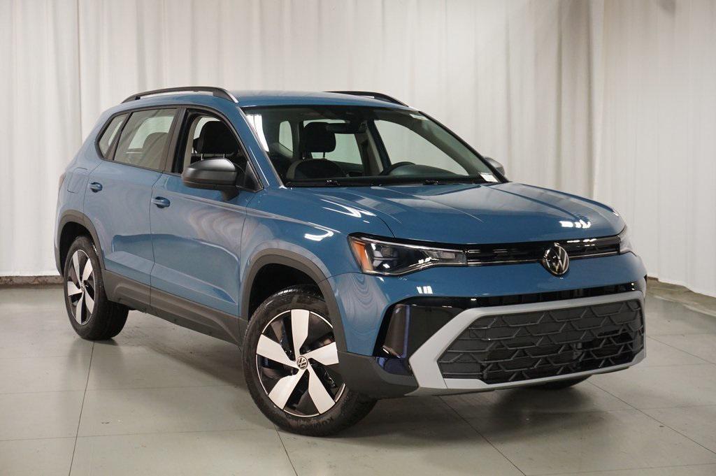 new 2025 Volkswagen Taos car, priced at $27,800