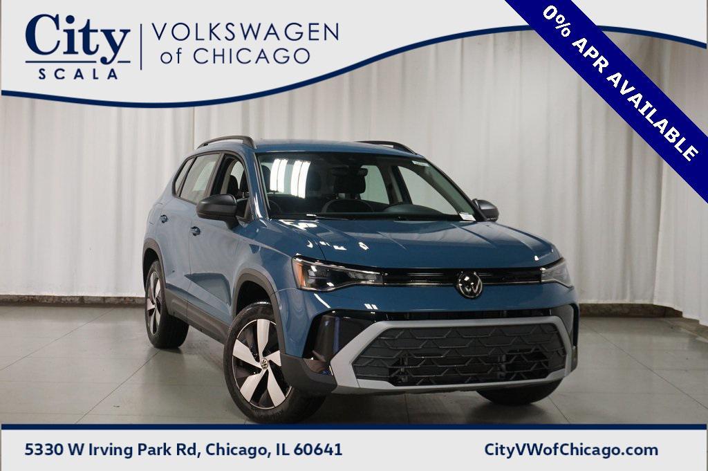new 2025 Volkswagen Taos car, priced at $26,300