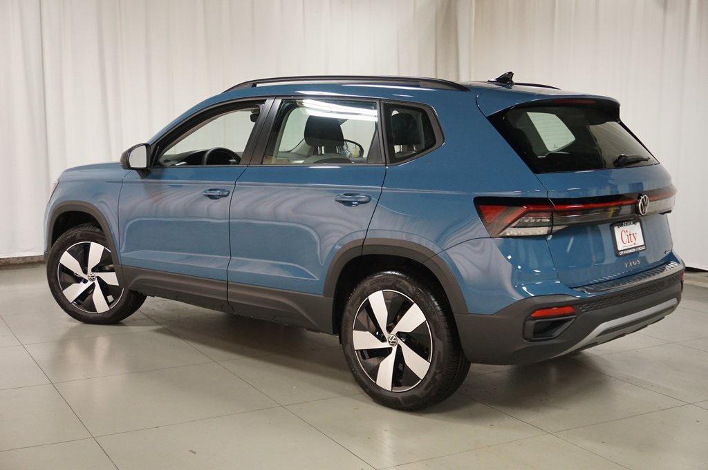 new 2025 Volkswagen Taos car, priced at $27,800