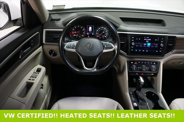 used 2021 Volkswagen Atlas car, priced at $22,000