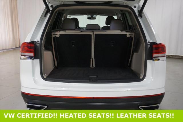 used 2021 Volkswagen Atlas car, priced at $22,000