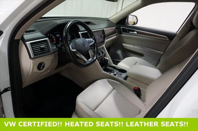 used 2021 Volkswagen Atlas car, priced at $22,000