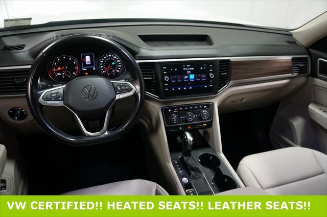 used 2021 Volkswagen Atlas car, priced at $22,000