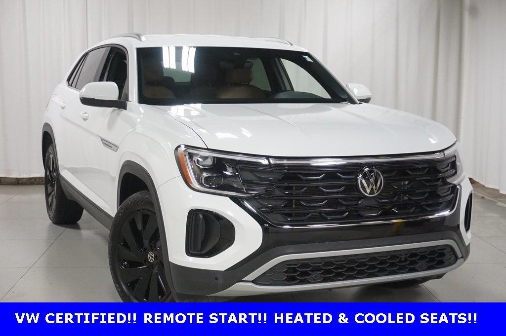 used 2025 Volkswagen Atlas Cross Sport car, priced at $36,490