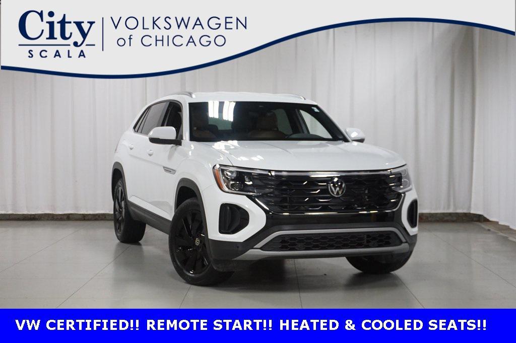 used 2025 Volkswagen Atlas Cross Sport car, priced at $36,490