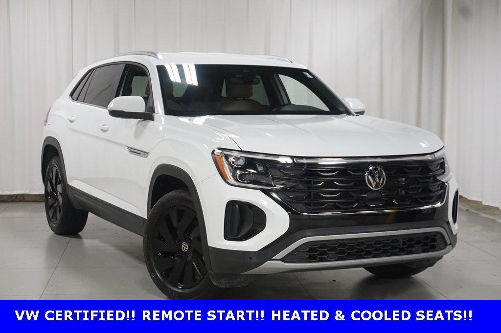 used 2025 Volkswagen Atlas Cross Sport car, priced at $36,490