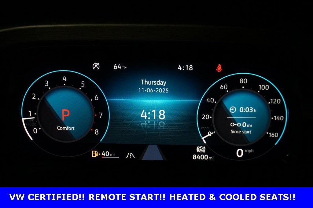 used 2025 Volkswagen Atlas Cross Sport car, priced at $36,490