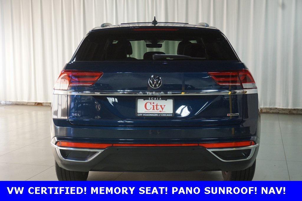 used 2022 Volkswagen Atlas Cross Sport car, priced at $26,490