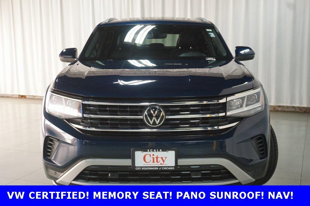 used 2022 Volkswagen Atlas Cross Sport car, priced at $26,490