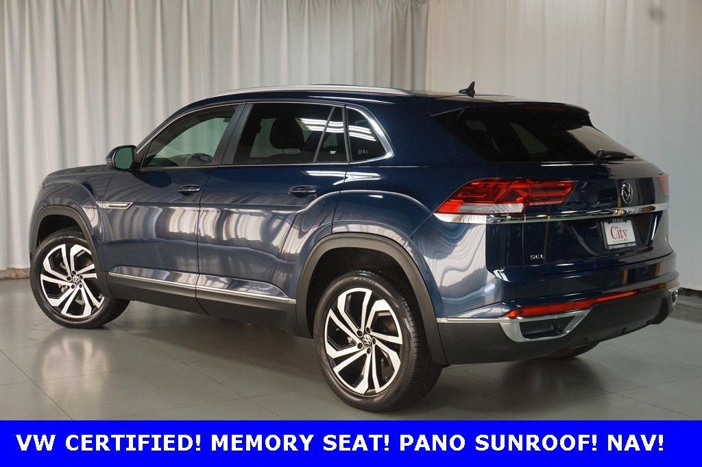 used 2022 Volkswagen Atlas Cross Sport car, priced at $26,490