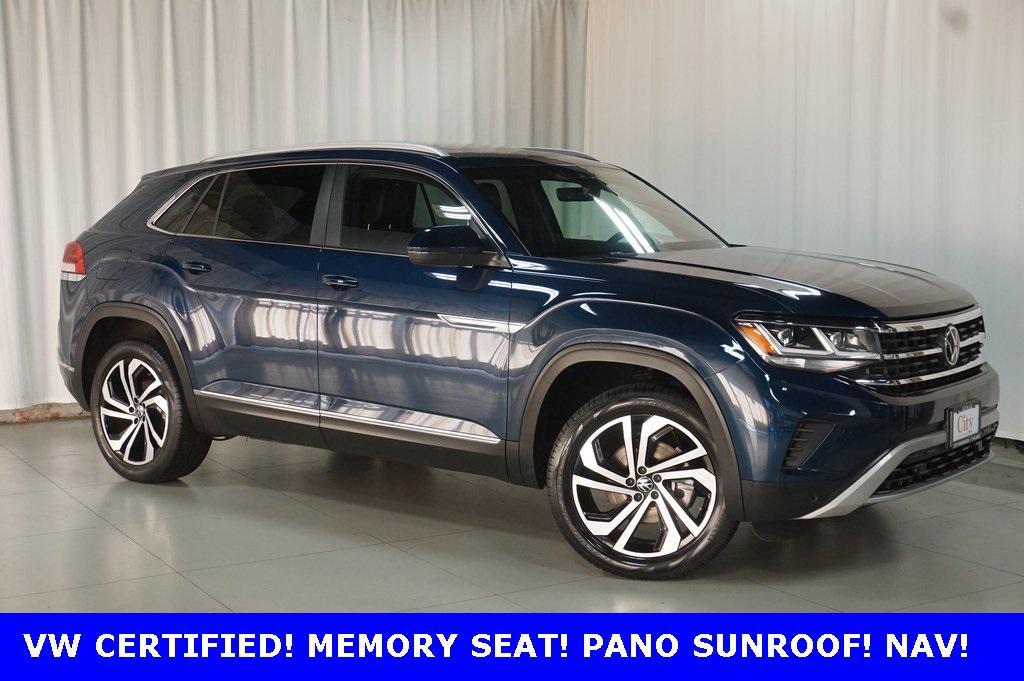 used 2022 Volkswagen Atlas Cross Sport car, priced at $26,490