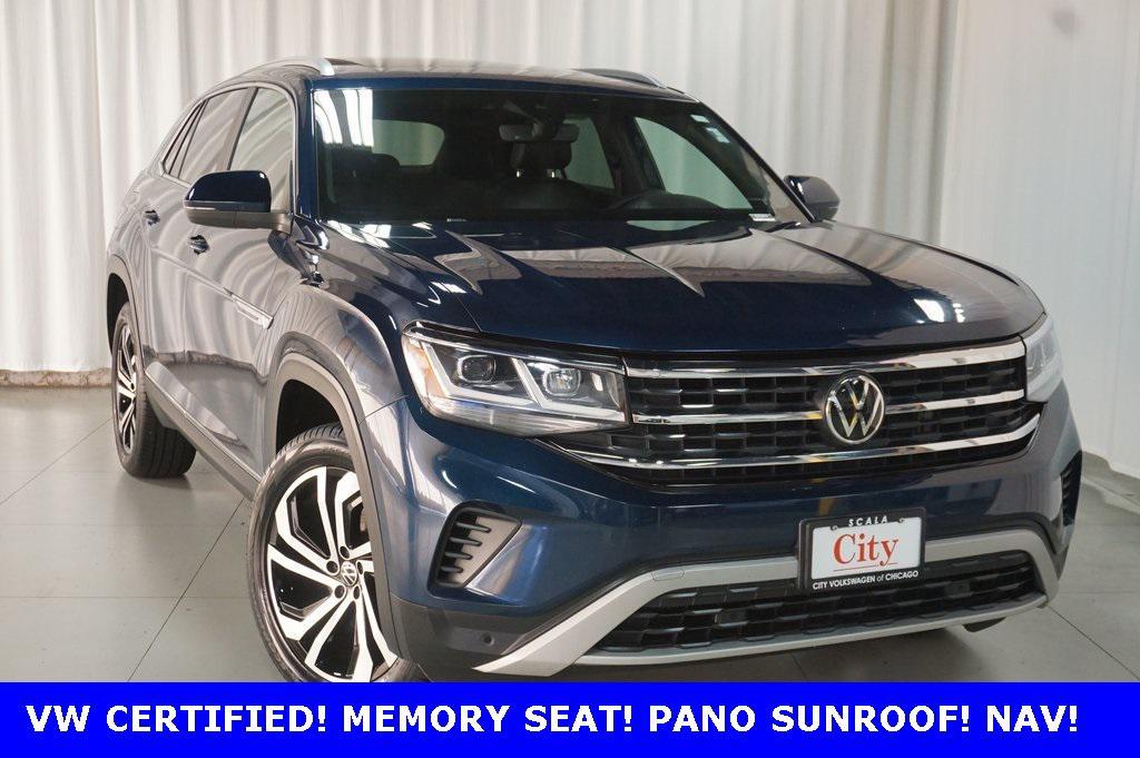 used 2022 Volkswagen Atlas Cross Sport car, priced at $26,490