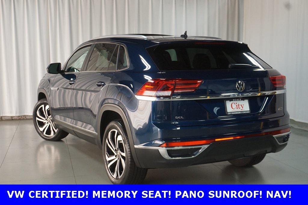 used 2022 Volkswagen Atlas Cross Sport car, priced at $26,490