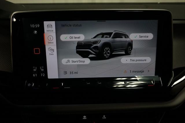 new 2025 Volkswagen Atlas car, priced at $43,764