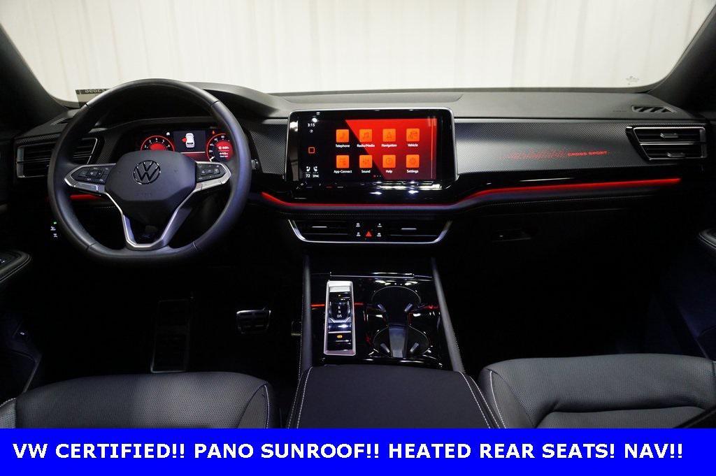 used 2024 Volkswagen Atlas Cross Sport car, priced at $38,990