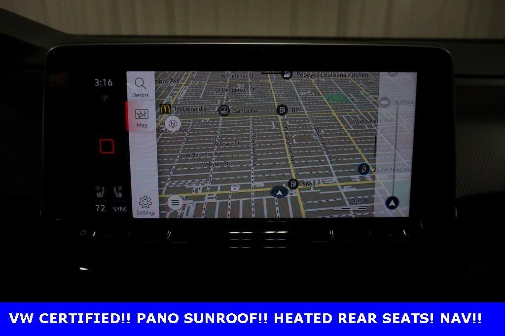 used 2024 Volkswagen Atlas Cross Sport car, priced at $38,990