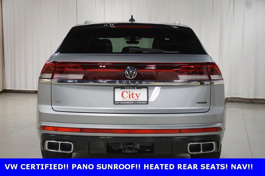 used 2024 Volkswagen Atlas Cross Sport car, priced at $38,990