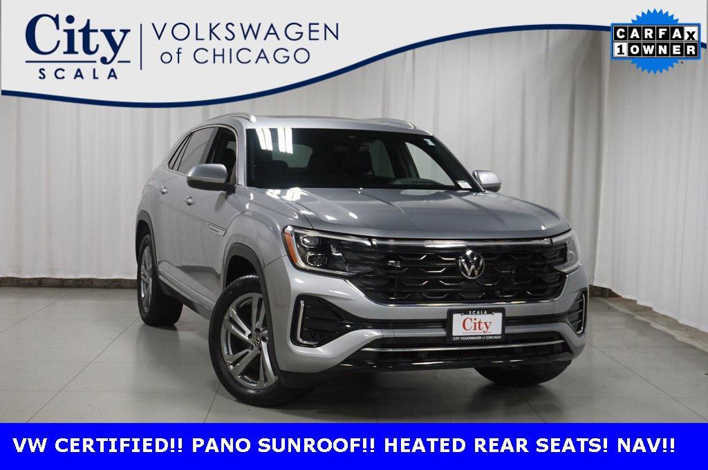 used 2024 Volkswagen Atlas Cross Sport car, priced at $38,990