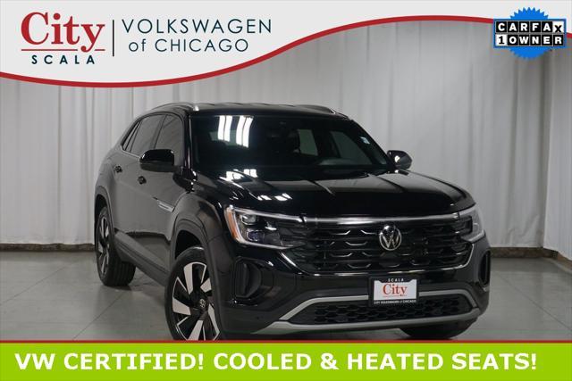 used 2024 Volkswagen Atlas Cross Sport car, priced at $35,290